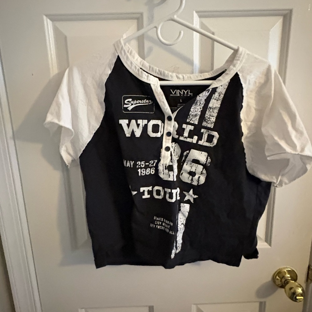 Black and White World Tour Shirt